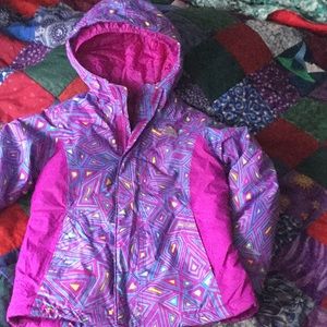 The North Face girl’s winter coat